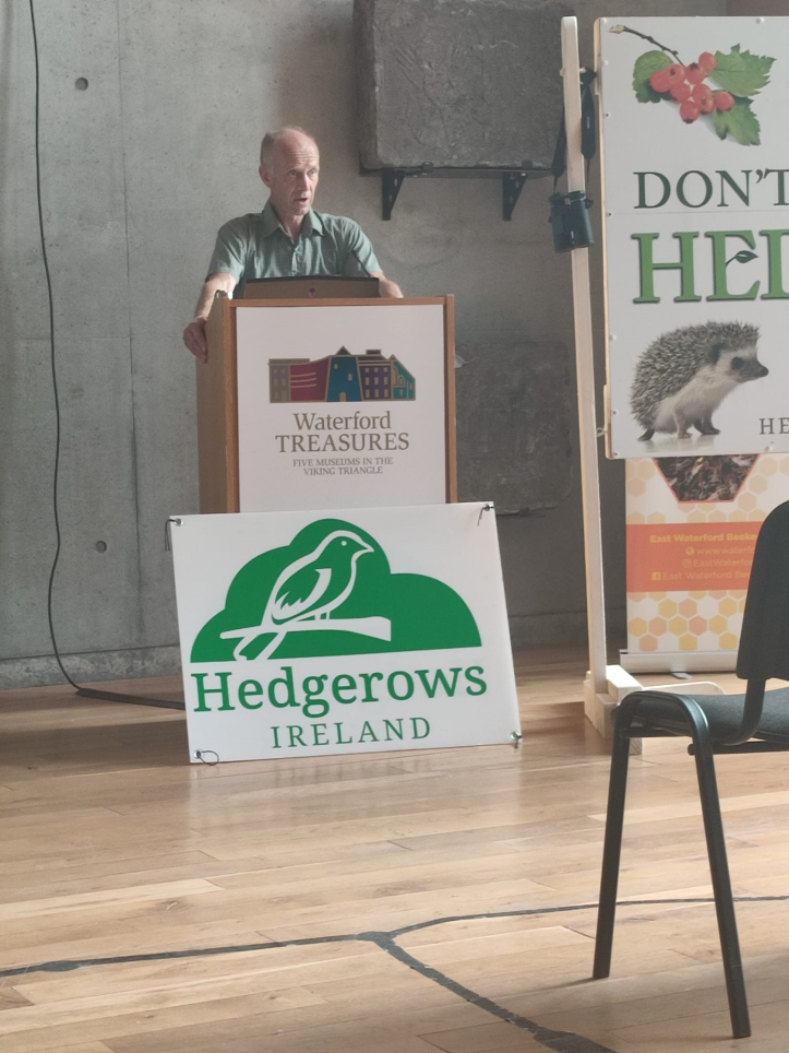 Alan was a guest speaker at the Waterford Harvest Festival